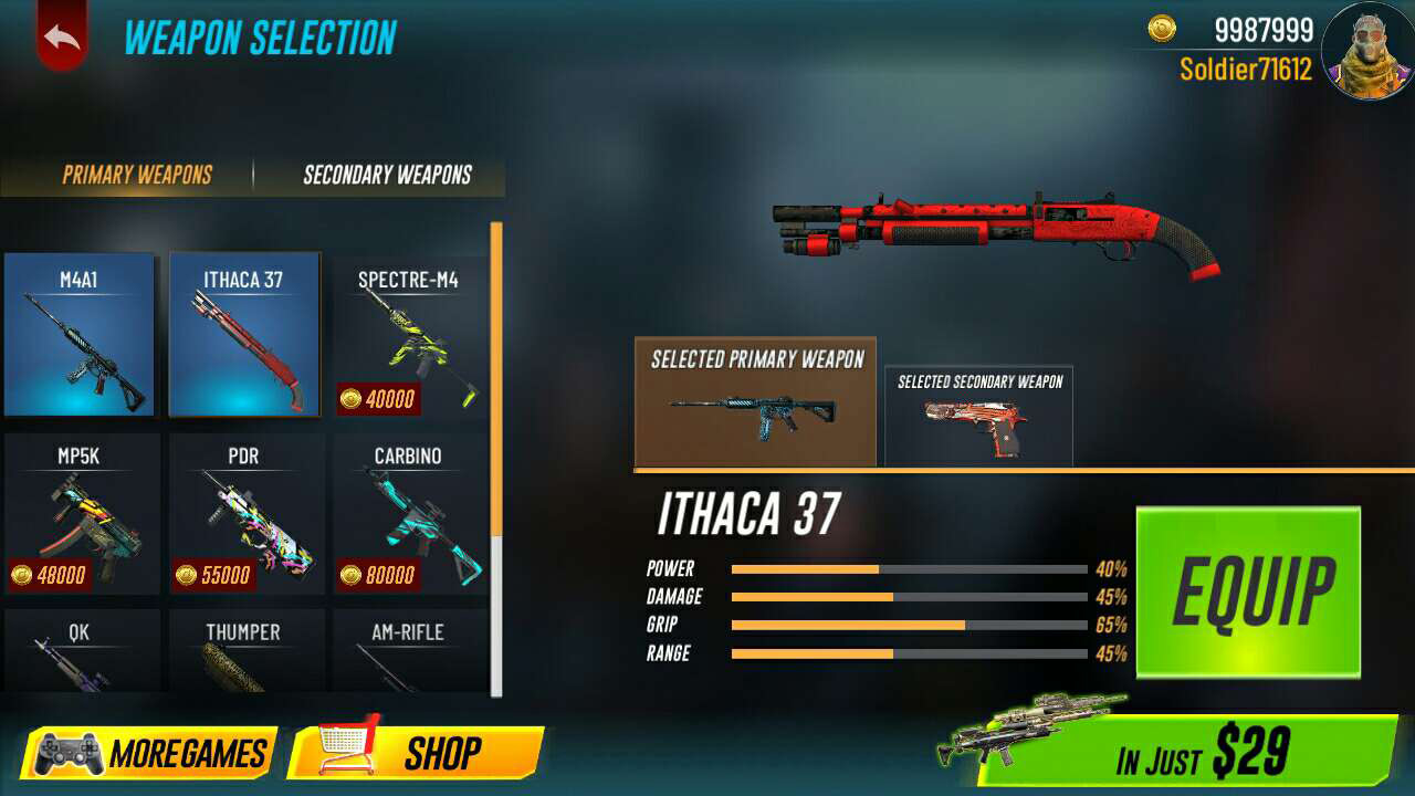 Special OPS:Commando Strike(FPS反恐小队无限金币版) 2.9最新版