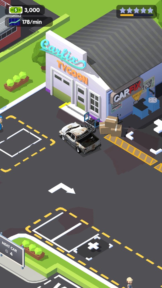 Car Fix Tycoon(汽车修理大亨无限钞票版) 1.0.5安卓版
