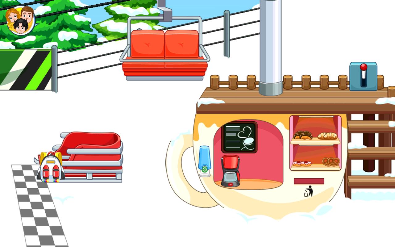 我的城市滑雪场完整版 3.0.1安卓版