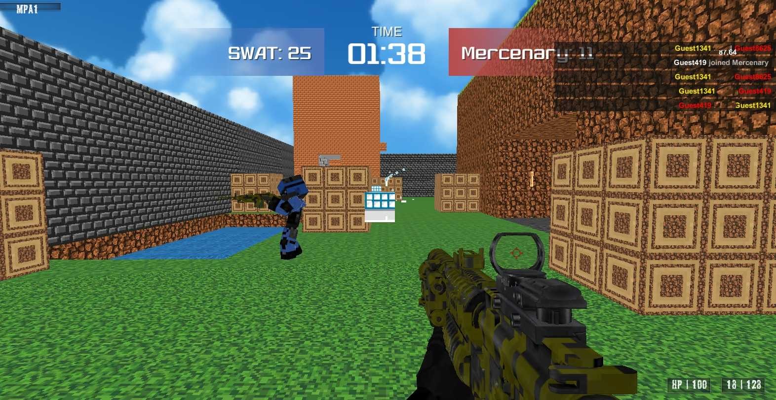 Blocky Swat(方块反恐精英无限子弹版) 1.38安卓版