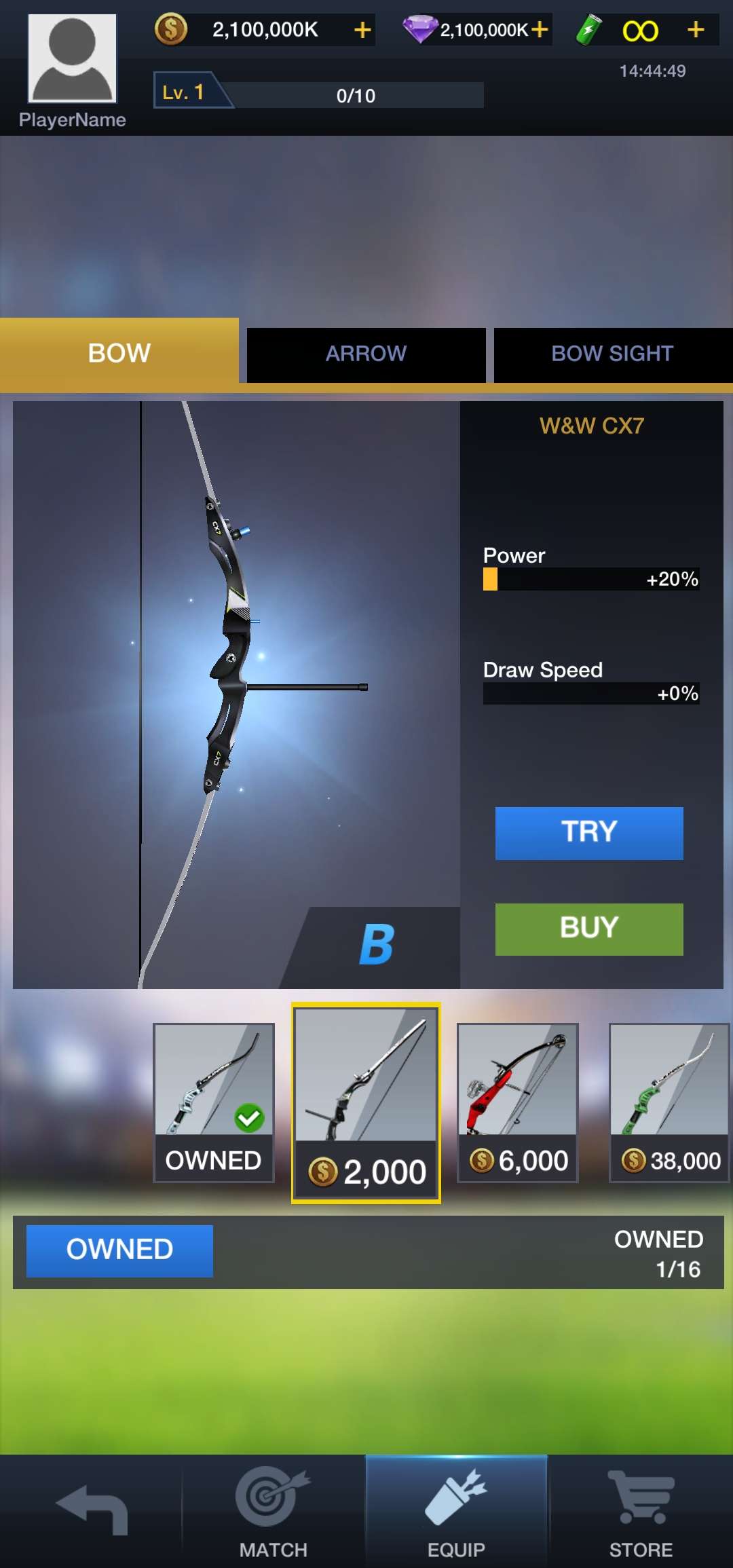 射箭王牌大量货币版