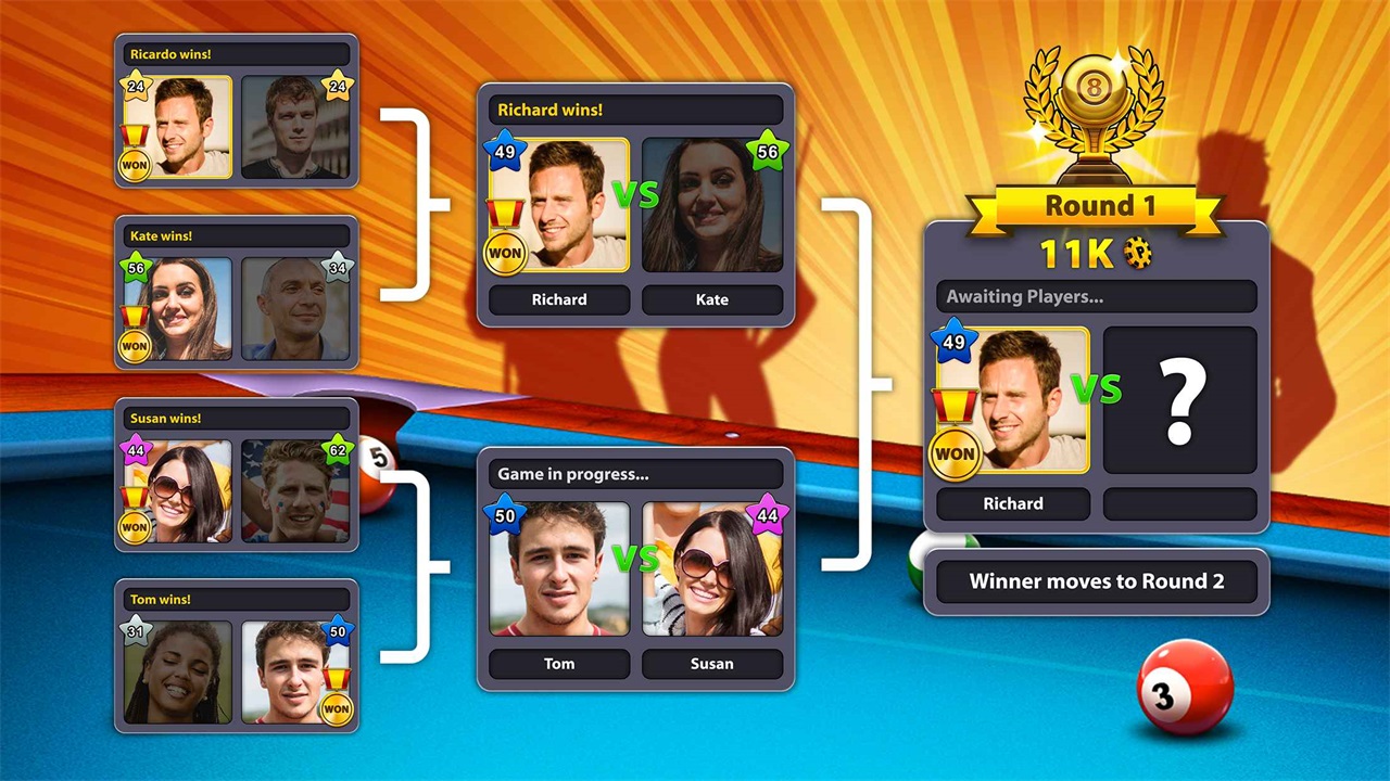8球台球最新版本(8 Ball Pool) 56.7.0安卓版