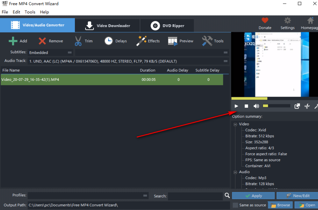 Free MP4 Convert Wizard v8.8.0免费版
