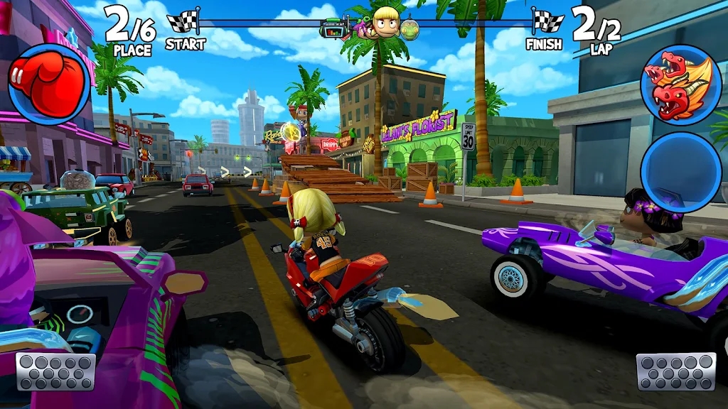 沙滩赛车二最新版不用更新(BB Racing 2)