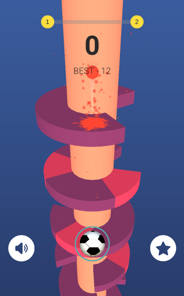 Drop Helix Stack FootBall - Helix Jump Blast 2020(螺旋足球跳跃爆炸官方版) 2安卓版