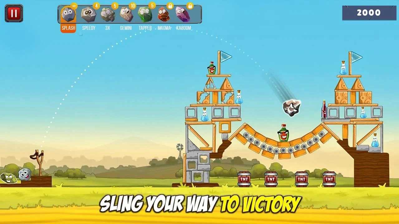 2D Sling King（瓶子射击2D无限金币版） 2.0.044安卓版