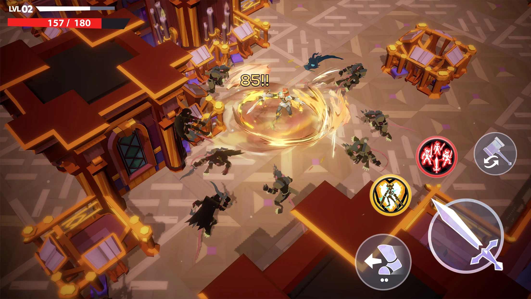 城堡抢翻天最新版(Mighty Quest Rogue Palace) 1.0.18官方版