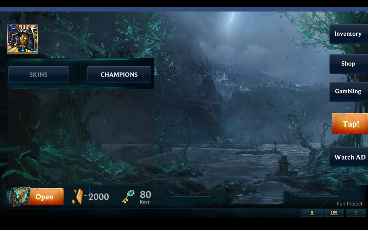 Hextech Chest Tapper(英雄联盟海克斯科技皮肤抽取模拟器免费内购版) 2.21安卓版
