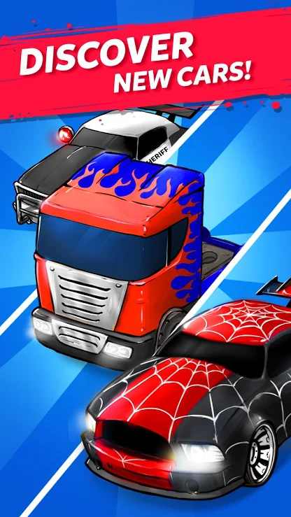 Merge Muscle Car(合成肌肉车无限金币版) 2.0.0安卓版