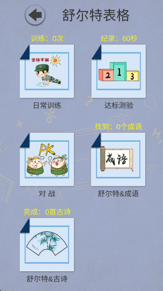 舒尔特表格官方版