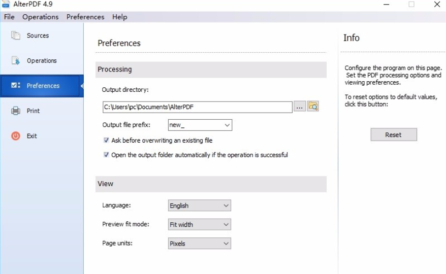 AlterPDF v4.9免费版