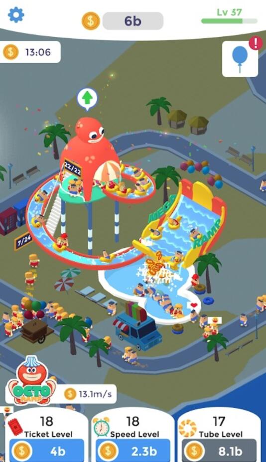 Aqua Park(闲置的水上乐园无限金币版) 2.3.6安卓版