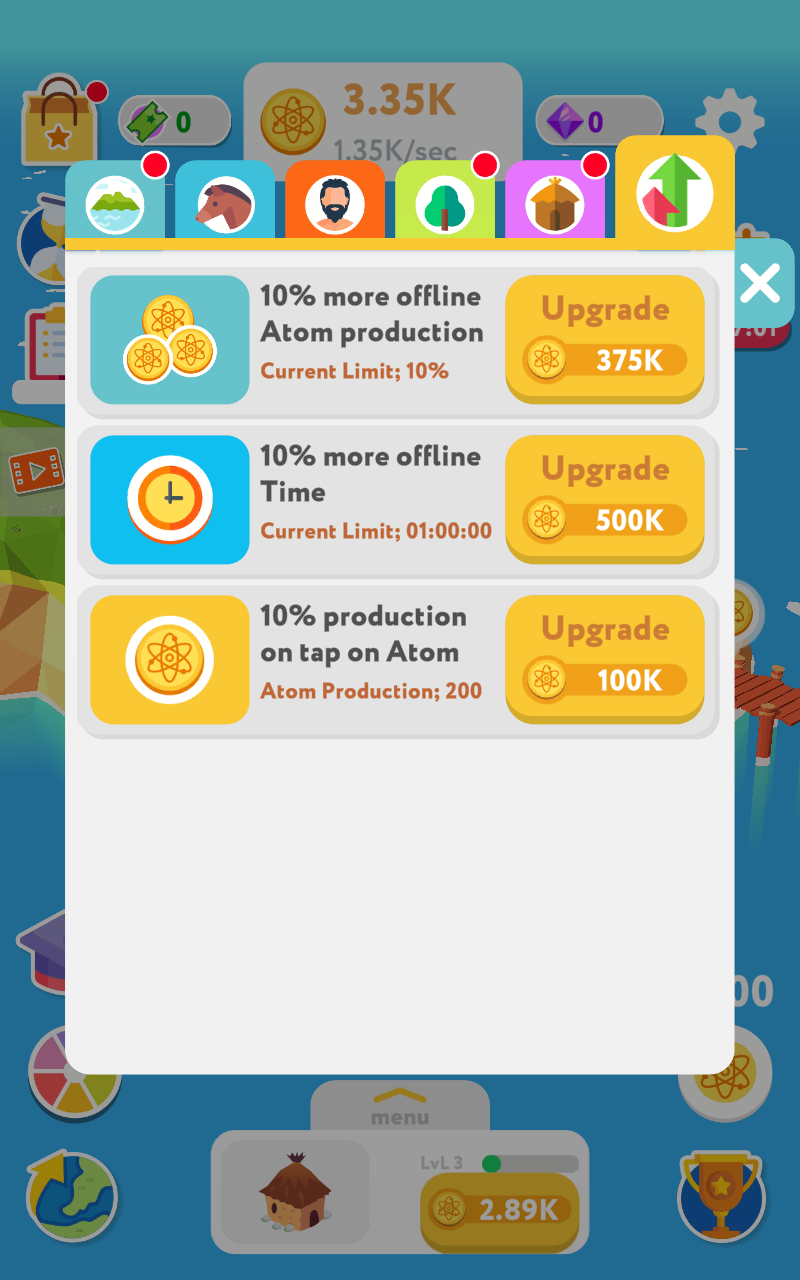 Idle Evolution(世界建造模拟器无限金币版) 2.8.44安卓版