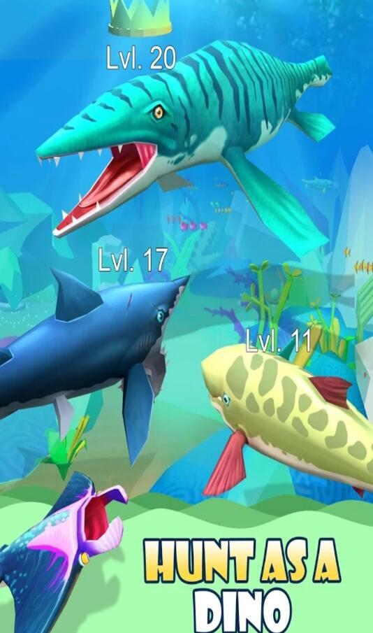 Dino Water World 3D(恐龙水世界3D无限金币版) 1.18安卓版