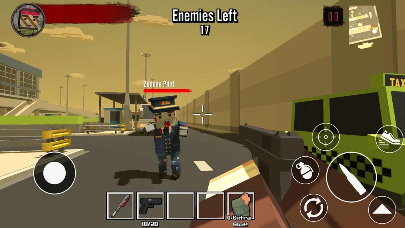 Blocky Zombie Survival 2(块状僵尸生存2无限子弹版) 1.4安卓版