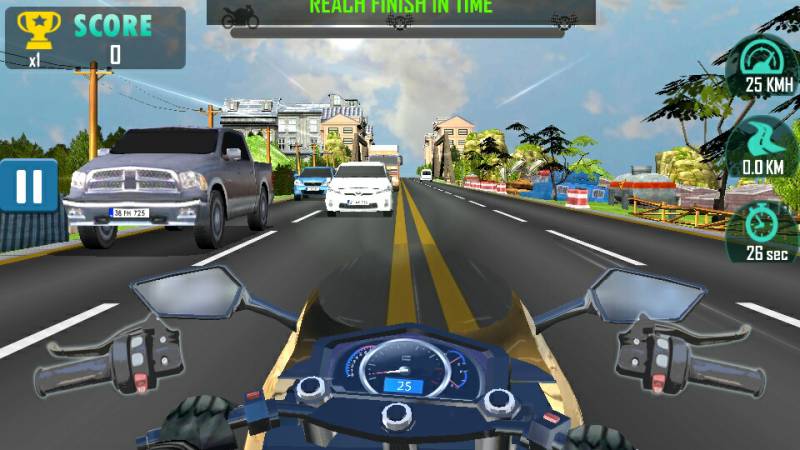 摩托赛车交通骑手（Moto Racing Traffic Rider）无限金币版 1.0.2手机版