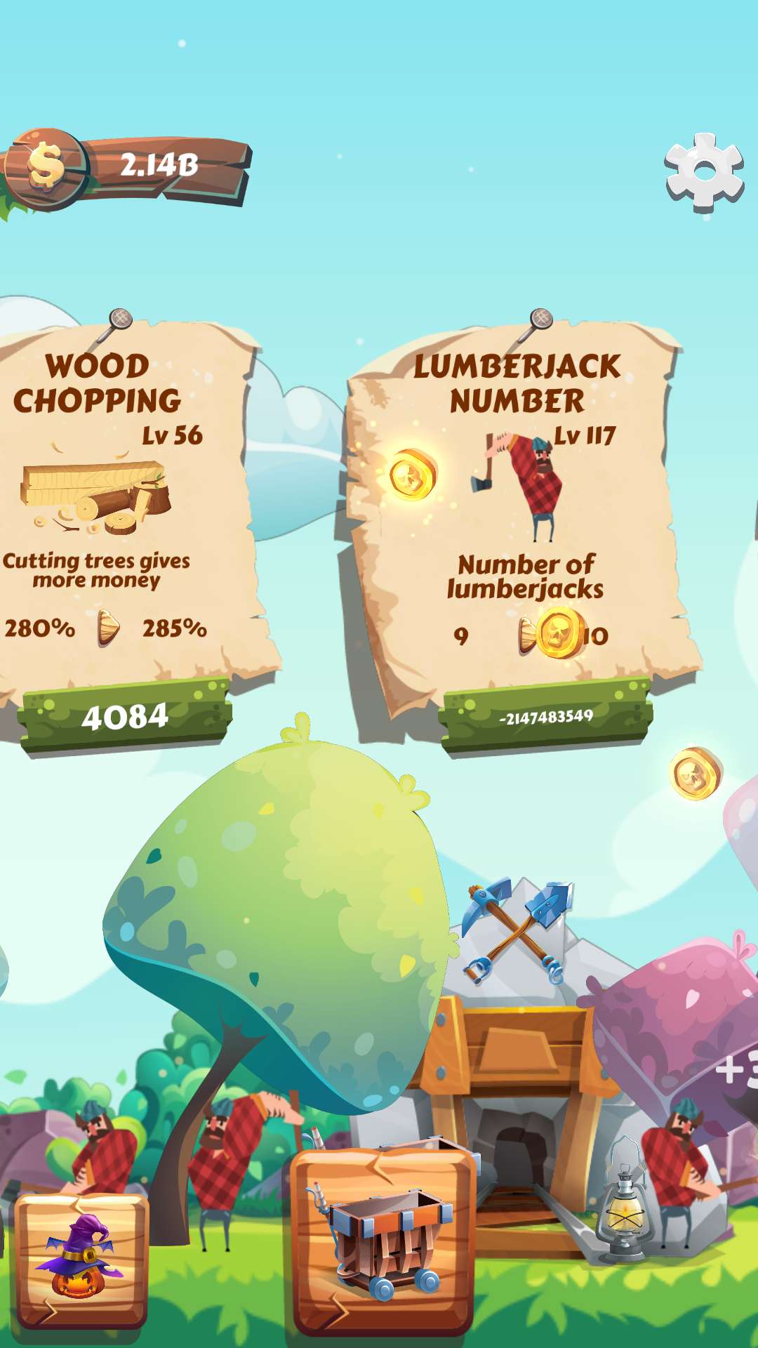 Chop&Mine(伐矿无限金币版) 1.0.8安卓版