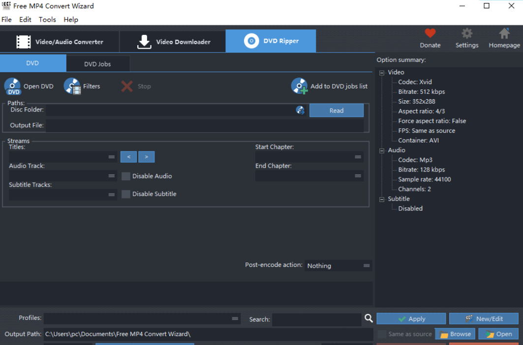 Free MP4 Convert Wizard v8.8.0免费版