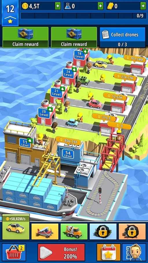 Idle Inventor Factory Tycoon(闲置发明家工厂大亨无限金币版) 0.3.2安卓版