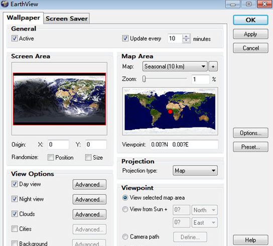 EarthView(实时地球动态壁纸) v6.6.0免费版