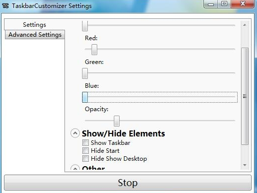 Ashampoo Taskbar Customizer