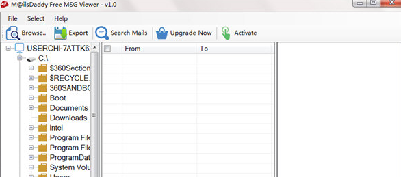 MailsDaddy Free MSG Viewer