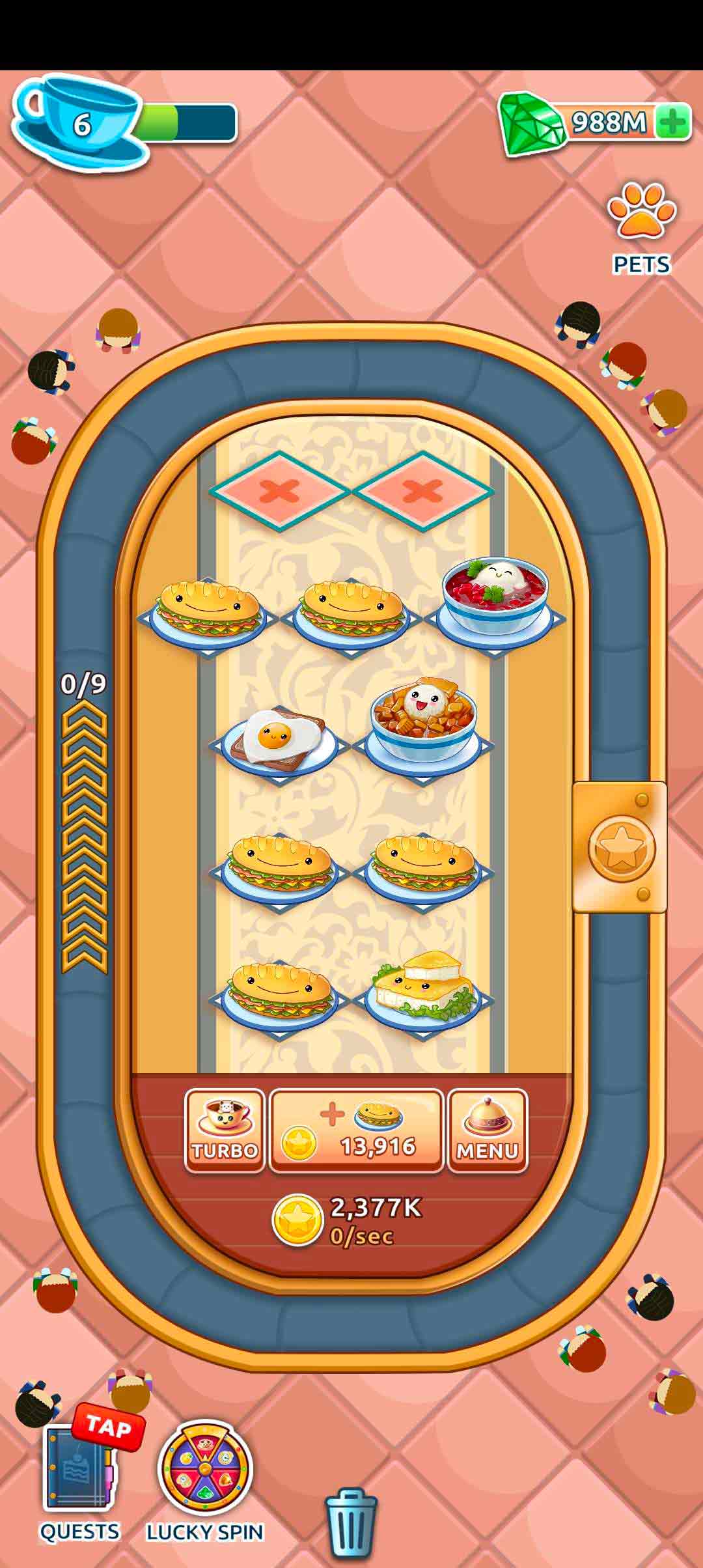Merge Food(合并食物空闲食物大亨大量货币版) 1.3.2安卓版