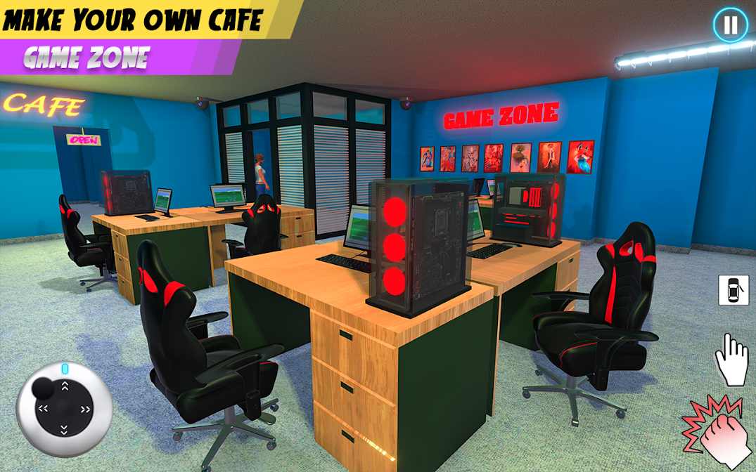 PC Cafe Simulator Business 2020(网咖模拟器无限钞票版) 0.2安卓版