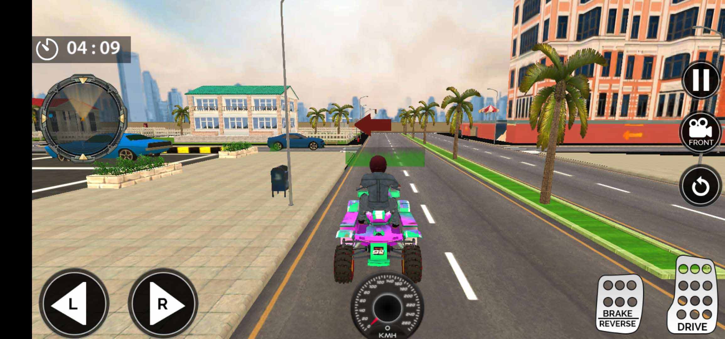 Rooftop ATV Quad Bike Rider Bike Games(极限屋顶四轮摩托车无限货币版) 3.7安卓版