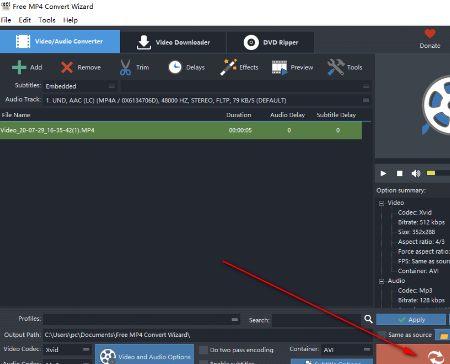 Free MP4 Convert Wizard v8.8.0免费版