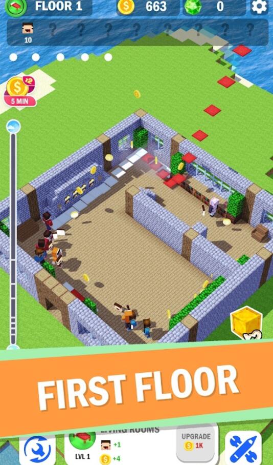 建造高塔3D无限金币版截图