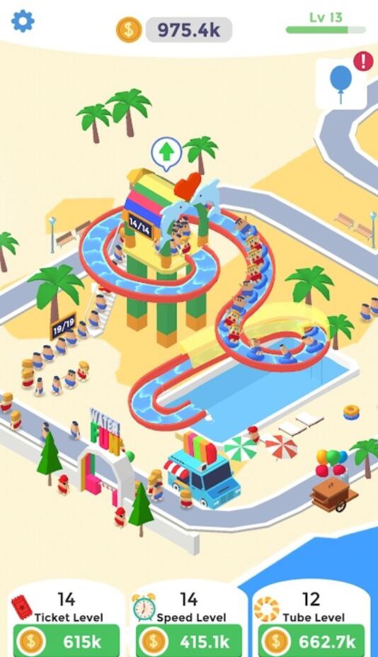 Aqua Park(闲置的水上乐园无限金币版) 2.3.6安卓版