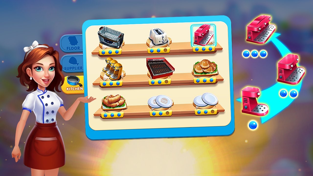Cooking Sizzle: Master Chef(烹飪嘶嘶无限金币版) 1.1.6无限钻石版