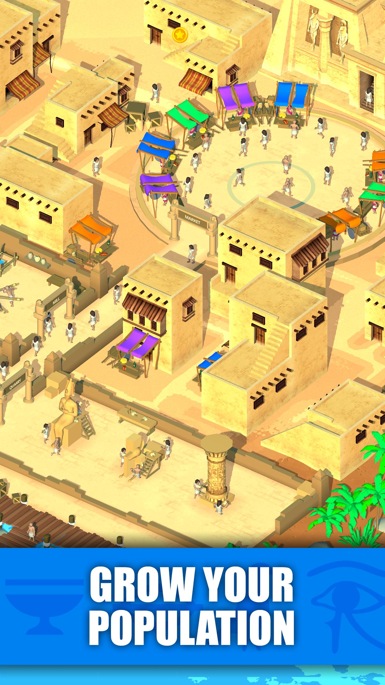Idle Egypt(闲置埃及大亨大量金币星星版) 1.0.1安卓版