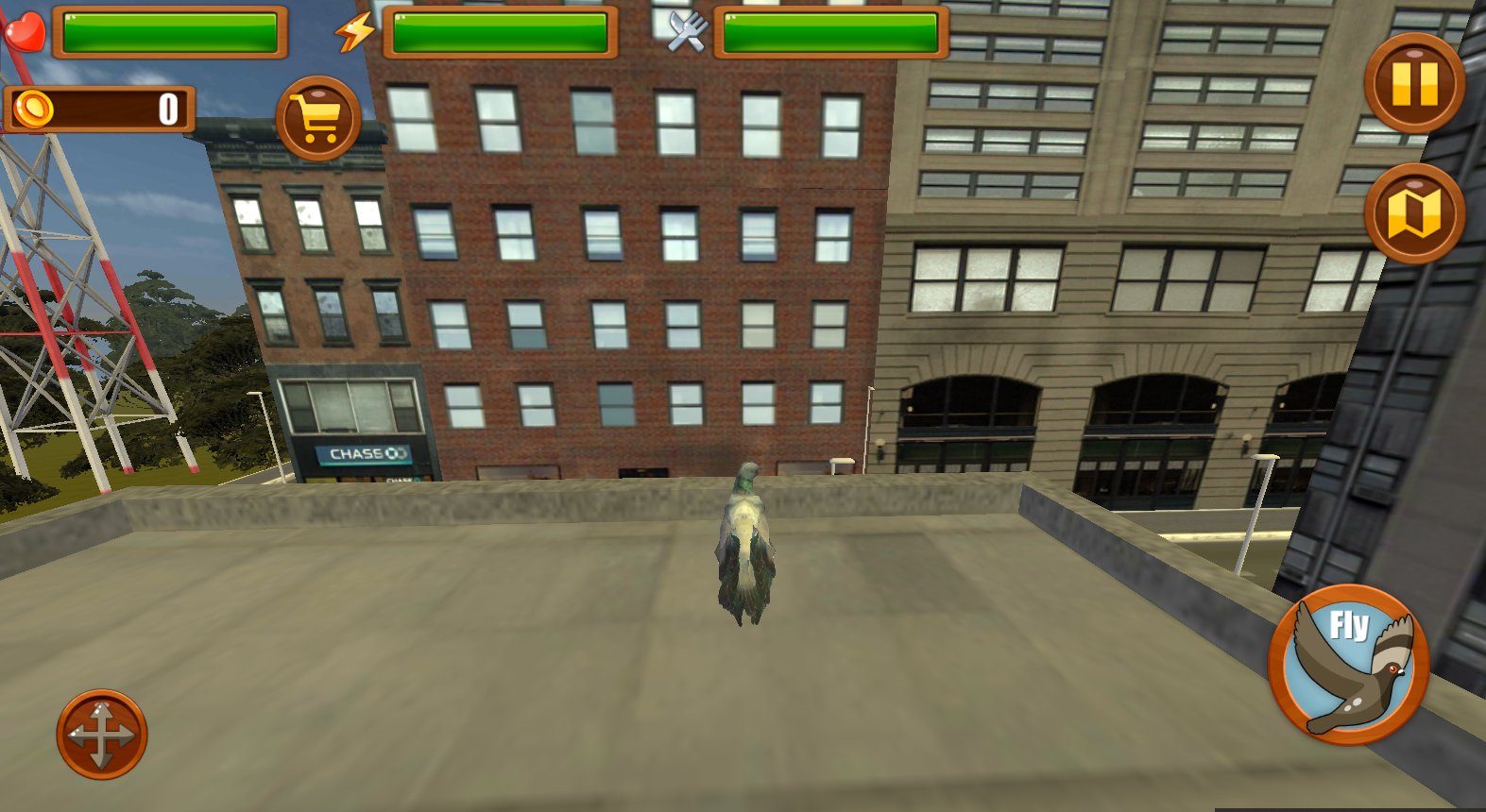 City Bird Pigeon Simulator 3D(鸽子模拟官方版) 1.0安卓版