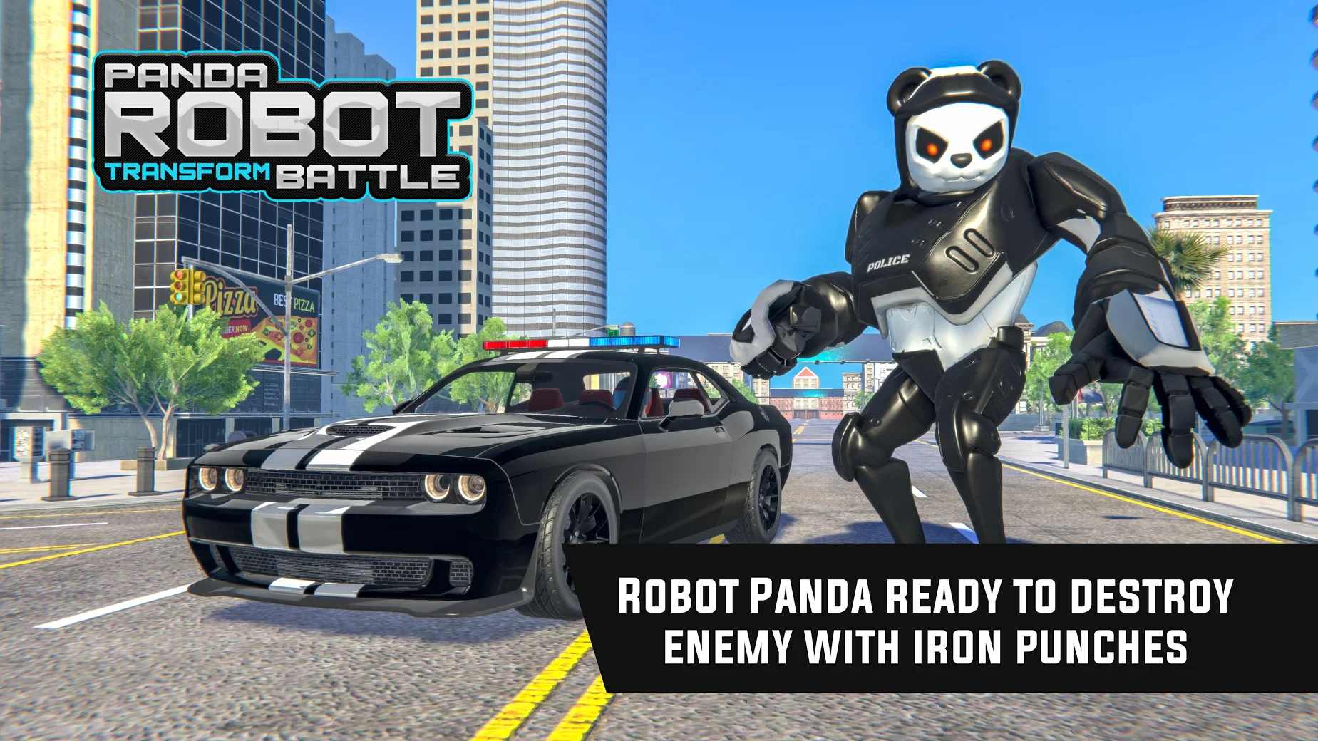 Police Panda Robot(熊猫警察机器人无限货币版) 1.6安卓版