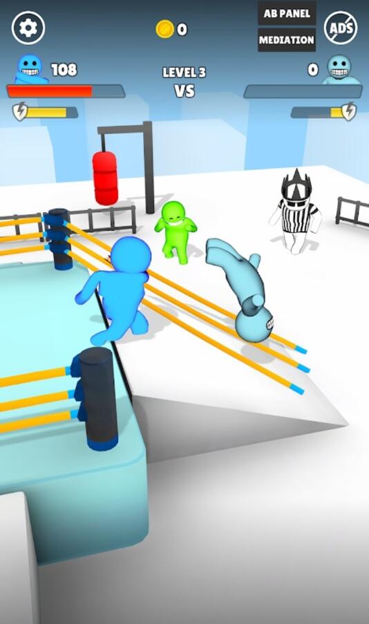 Clumsy Fighters(笨拙的战士免广告获得奖励版) 1.2安卓版