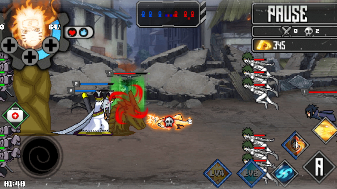 Rise of the Ninja(火影战记黑暗战争崛起无限技能点版) 1.0.6安卓版