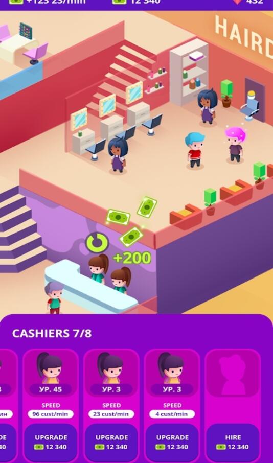 Idle Beauty Salon(闲置美容院强制使用钞票版) 0.1.0061安卓版