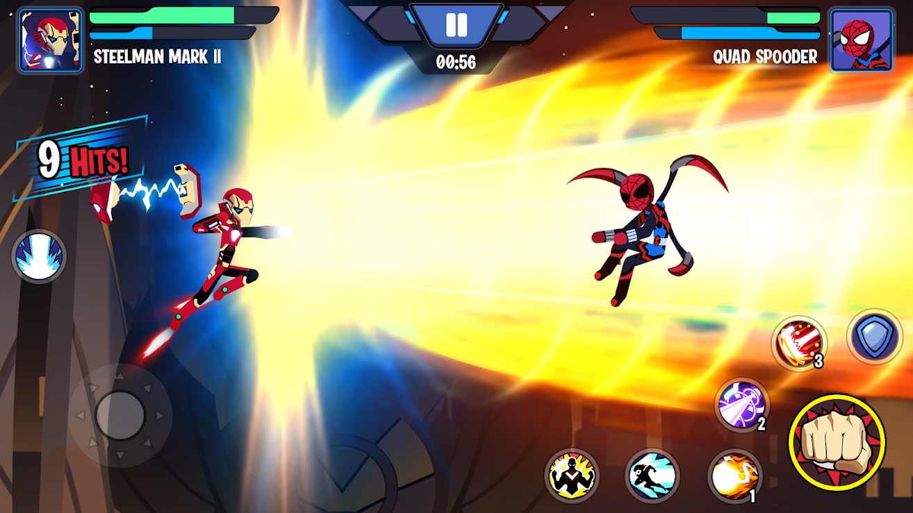 Stickman Superhero(火柴人超级英雄无限货币版) 0.1.3安卓版