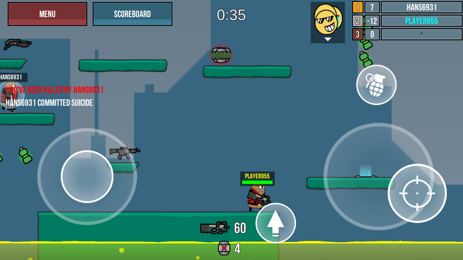 killer bean online(杀手豆2官方版) 1.0.1安卓版