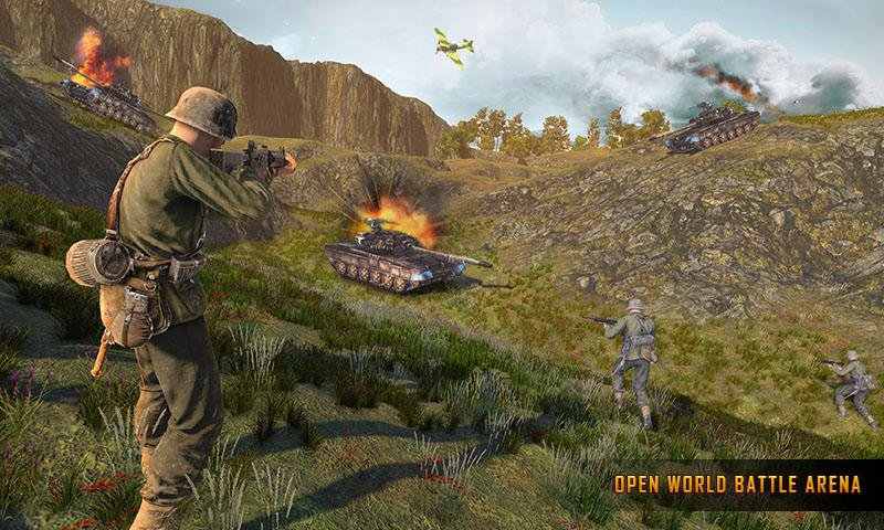 WW2 US Army Commando Survival Battleground(二战美军突击队生存战场解锁关卡版) 4.9安卓版