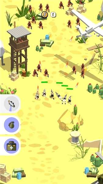 陆战射击3d无限金币版宣传图