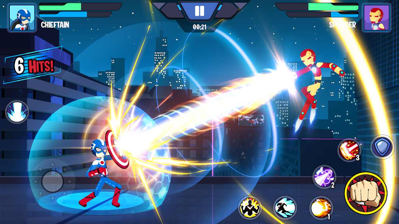 Stickman Superhero(火柴人超级英雄无限货币版) 0.1.3安卓版