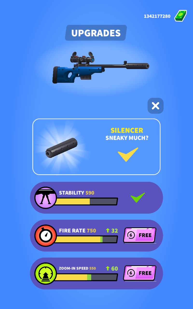 JT Sniper(JT狙击手无限钞票版) 1.0.8安卓版