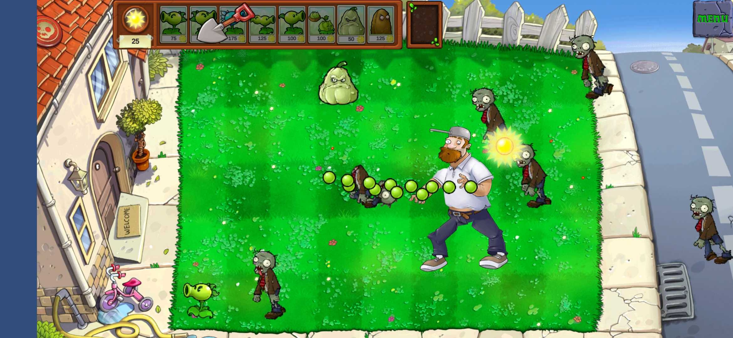 植物大战戴夫最新版(Plant vs Zombie) 1.0官方版
