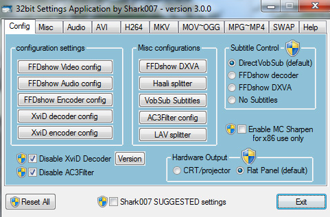 ADVANCED Codecs for Windows10/8/7 v13.7.2