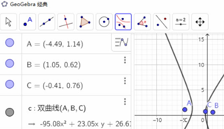 GeoGebraCAS计算器界面示意图