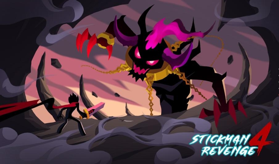 Stickman Revenge 4 Epic War（火柴人复仇4史诗战争无限金币钻石体力版） 0.0.1安卓版