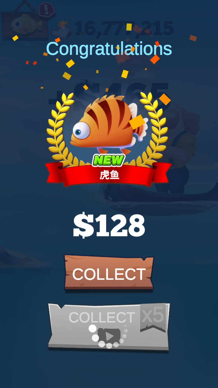 Fisherman Go!(渔夫快跑大量货币版) 1.0.4.1015安卓版